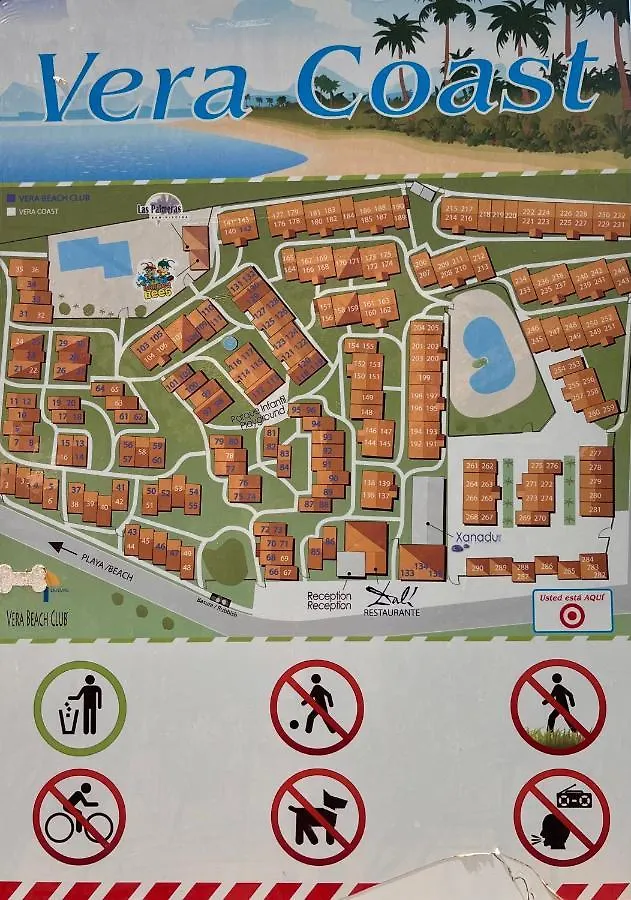 Apartamento Soleado Vera Costa, 200 M De La Playa Playas de Vera Apartment